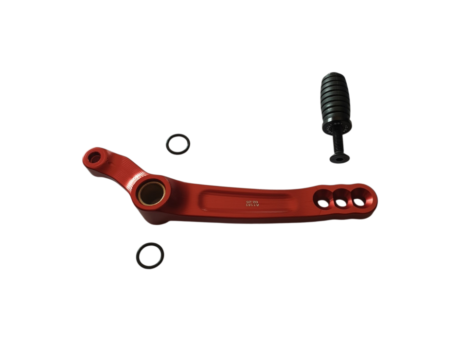 Red CNC Gear Lever for RS660 and Tuono 660 2025 E5plus, 2S002391