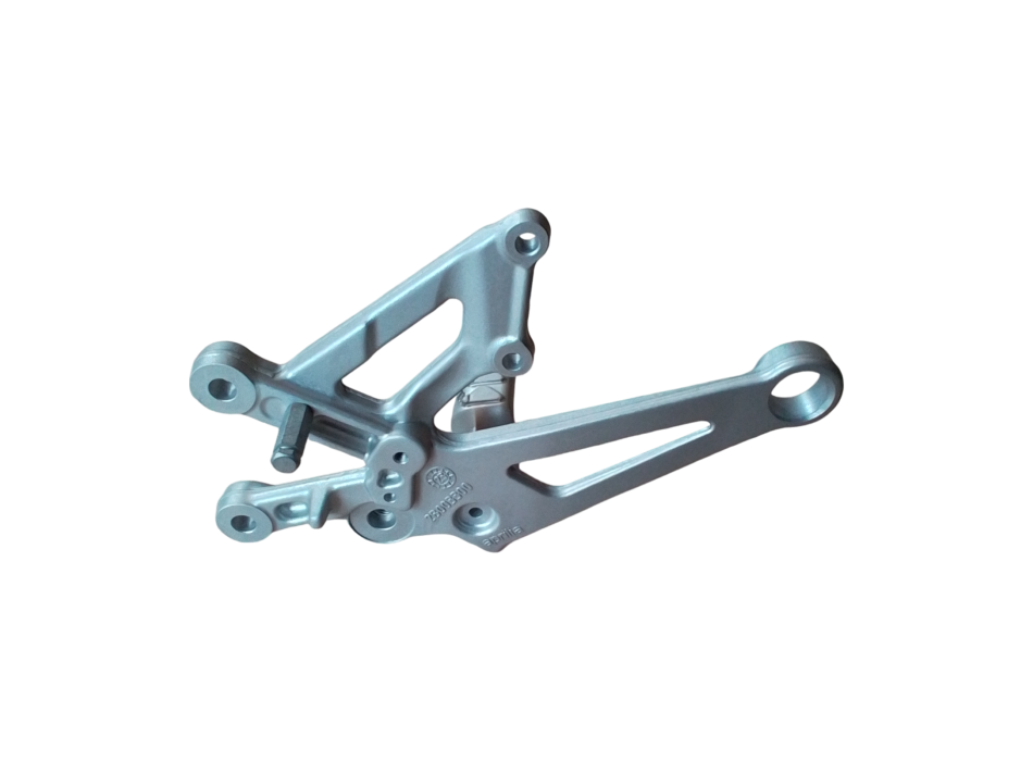 Right Rearset Aprilia part no. 2B0034146 complete for RSV4 1000cc