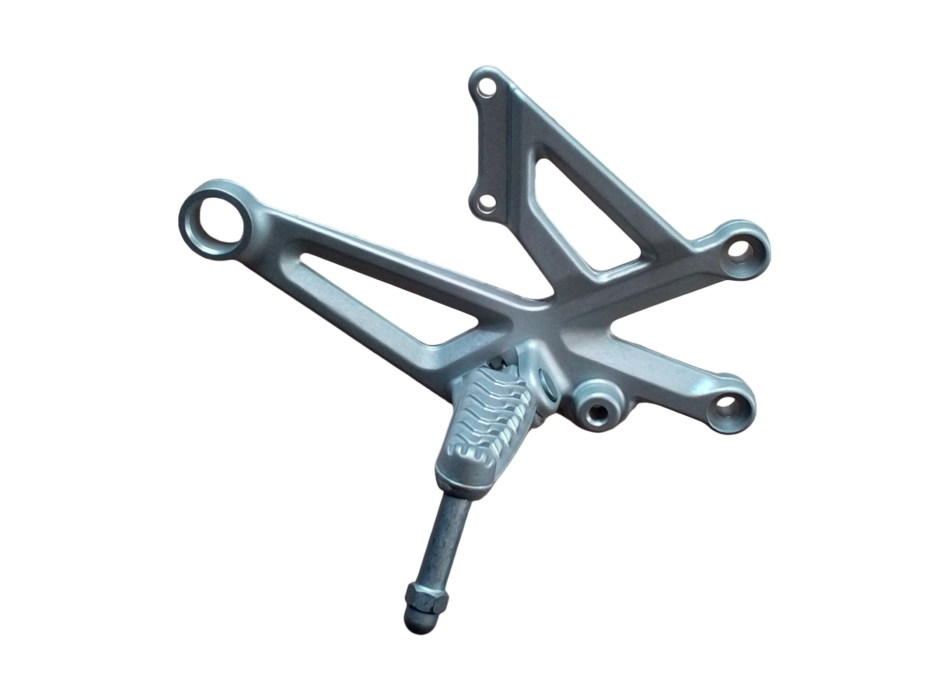 Right Rearset Aprilia part no. 2B0034146 complete for RSV4 1000cc