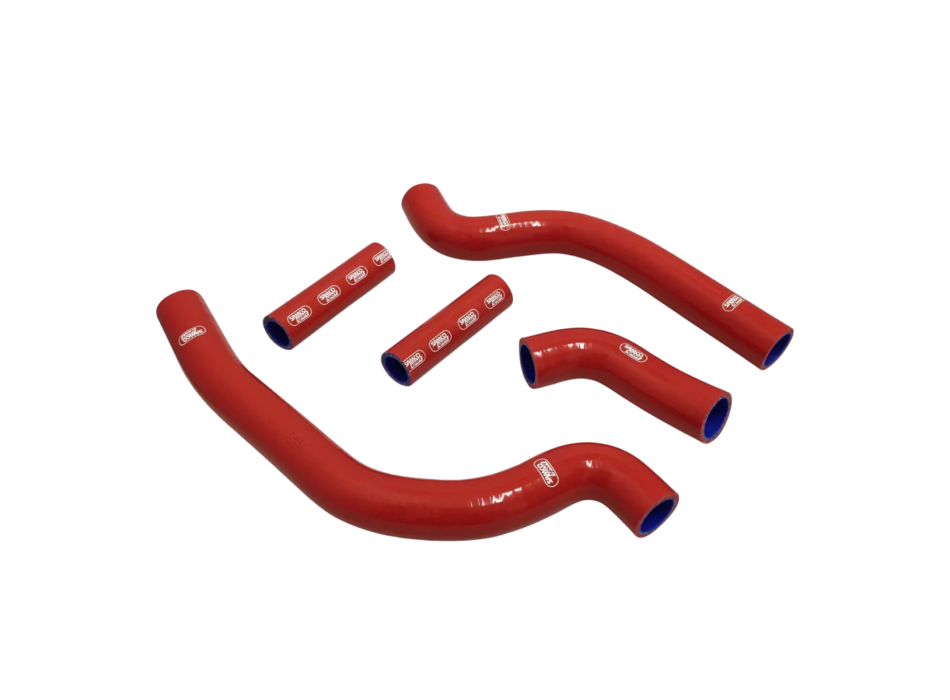 Samco Rsv4 Hose Kit To Eliminate Thermostatic Valve Red