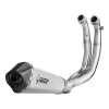 Scarico Completo Mivv Delta Race Inox A.014.LDRX per Aprilia Rs660 e Tuono 660