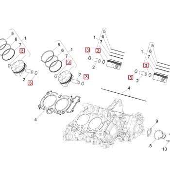 Seeger Ring Piston Pin 2A000450