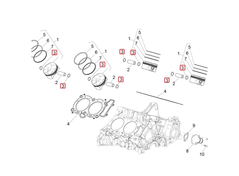 Seeger Ring Piston Pin 2A000450
