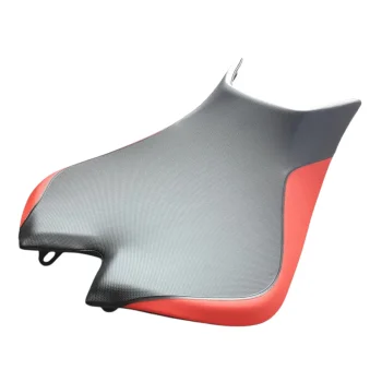 Sella pilota nera/rossa Aprilia RSV4 2025, art. 2B009898000C3