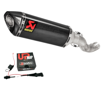 Slip-On Akrapovic S-A10SO9-RC Rsv4 Tuono V4 2017-2020 With UpMap Marelli
