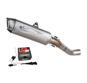 Slip-On Spark Rsv4 And Tuono V4 2017-2020 With UpMap Marelli (Force Evo)