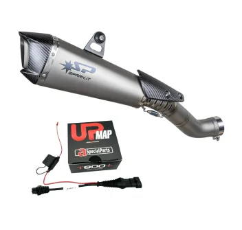 Slip-On Spark Rsv4 And Tuono V4 2017-2020 With UpMap Marelli (Konix Evo)