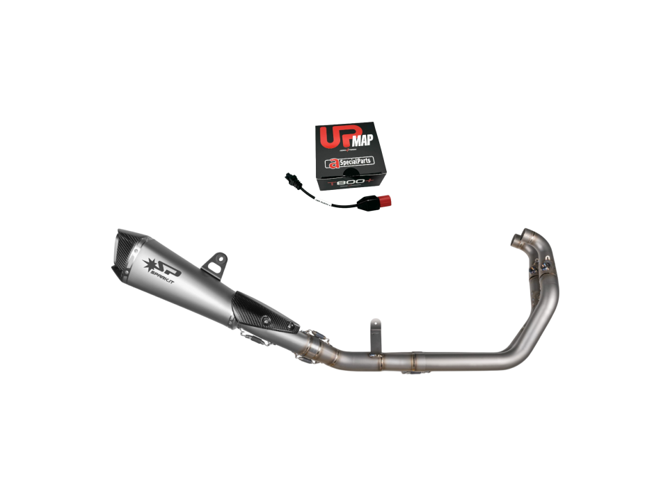 Spark Titanium Exhaust For Rs660 And Tuono 660 With Upmap Euro 5