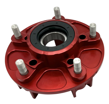 Sprocket holder Grt In ergal anodized RED for Rs660 Tuono 660 Tuareg 660