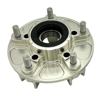 Sprocket holder Grt In Ergal anodized silver for Rs660 Tuono 660 Tuareg 660