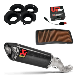 Stage 2.5 Racing Kit For Rsv4 2021-2024 (Akrapovic Slip-On + Upmap + Velocity Stacks Grt + Air Filter)