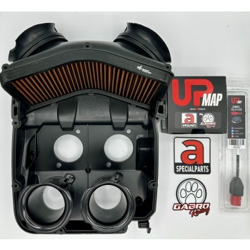 Stage 3 Airbox Bundle for Tuono V4 2025 (USA 2026) – GRT Airbox Kit + UpMap T800+