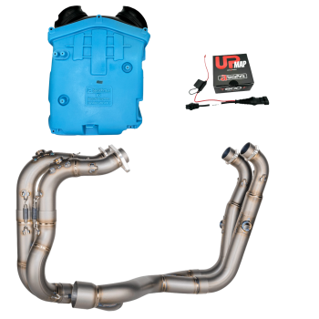 Stage 3 Airbox Kit Aprilia Tuono V4 1100 2017-2020 with UpMap and SPARK Titanium Headers