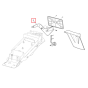 Supporto targa RSV1000 Tuono 1000 AP8126775