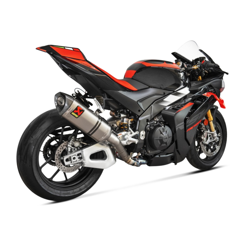 Terminale Akrapovič Slip-On Line Titanium S-A10SO15-RT Per RSV4 / Tuono V4