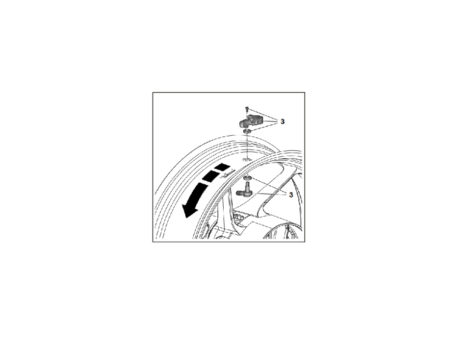 Tire Pressure Monitoring System RS/Tuono 660 2025 E5 Plus – 2S002387