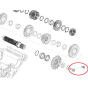 Vite fissaggio pignone originale Aprilia art. B043047
