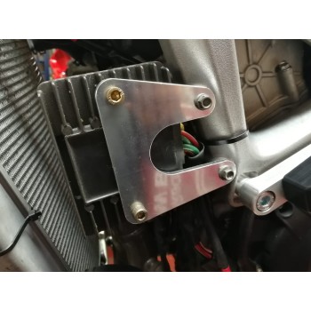 Voltage Regulator Bracket Black Aprilia Rsv4 2017-2020