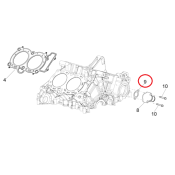 Water Connection Gasket 1a006321