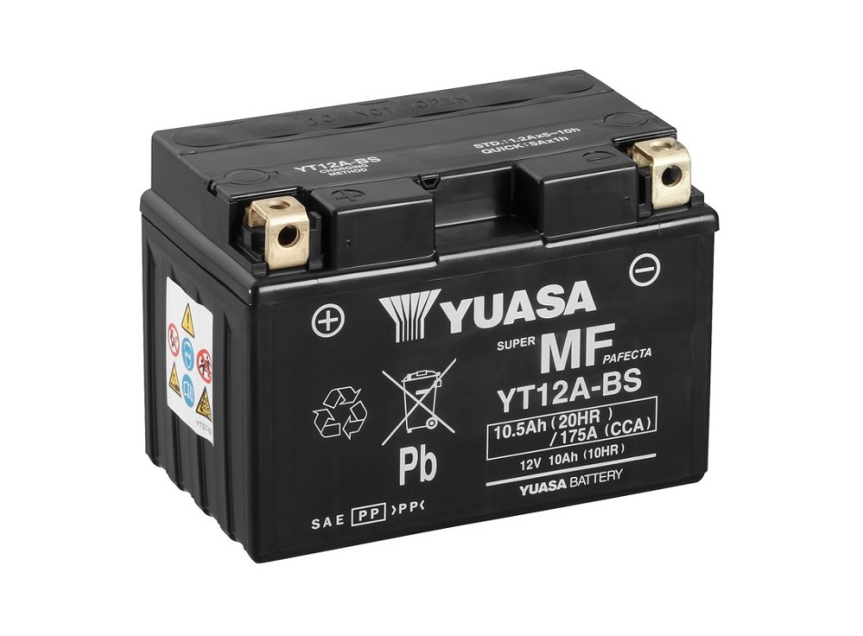 Yuasa Yt12a-Bs Battery