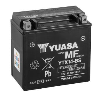 Yuasa Ytx14-Bs Battery