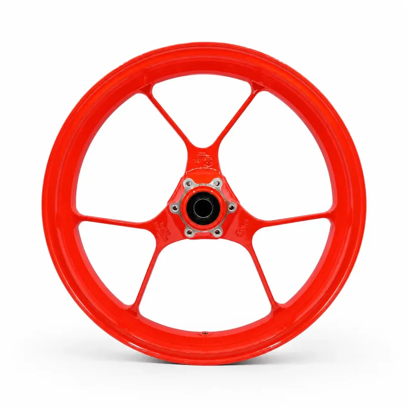 Original red front wheel Tuono 1100 Factory