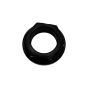 Rear Wheel Nut In Ergal 7075 For V4 V2 Anodized Black