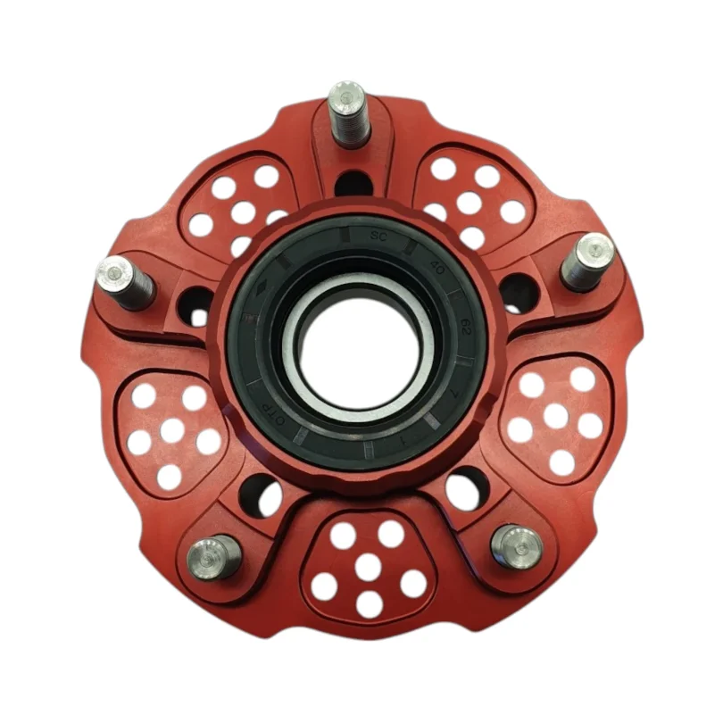Dilone lightweight Rear Sprocket Holder Carrier for RS660, Tuono 660, Tuareg 660 – Red Anodized