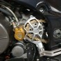 Flyhammer Silver Sprocket Cover Aprilia Rsv Tuono V2