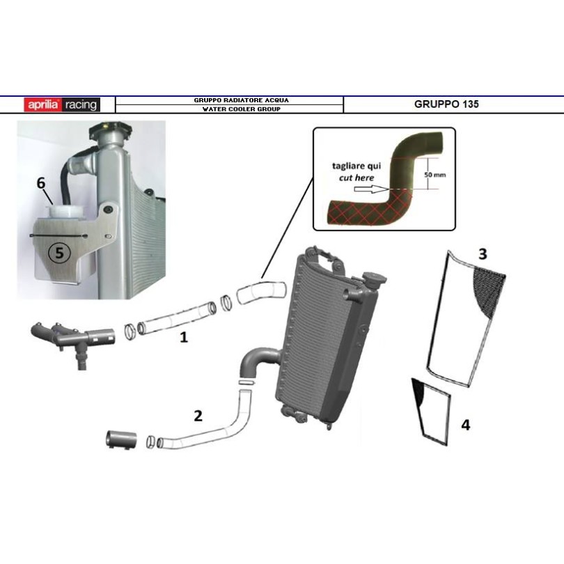 Aprilia Racing Thermostatic Valve Removal Kit Rsv4 Tuono V4
