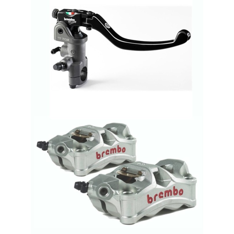 Brembo RCS 17 Kit + Stylema Calipers 100 mm wheelbase