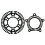 Original Aprilia Tone Wheel Kit for RSV4 / Tuono V4 from 2021