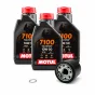 3-liter RS457 service kit with Motul 7100 10W50