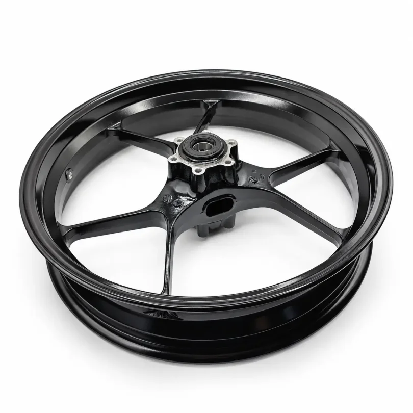 Original Front Black Wheel Aprilia 896754
