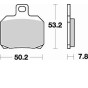 Aprilia Rear Brake Pads by Braking 828CM56