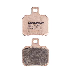 Aprilia Rear Brake Pads by Braking 828CM56