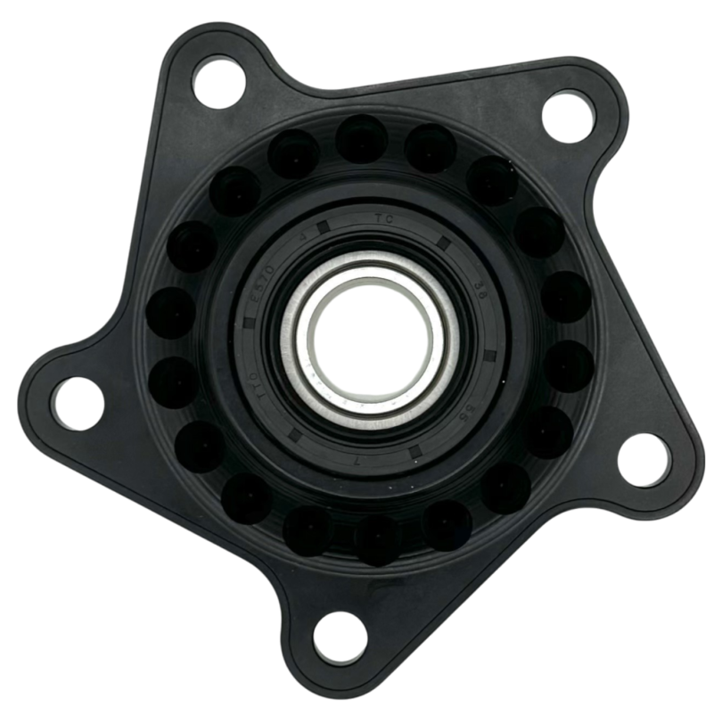 Ergal Crown Carrier by Dilone - Black - for Aprilia V2, V4, Dorsoduro and Caponord