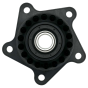 Ergal Crown Carrier by Dilone - Black - for Aprilia V2, V4, Dorsoduro and Caponord