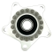 Rear Sprocket Holder -Silver- By Dilone, For Aprilia V2 V4 Dorsoduro And Caponord 1200