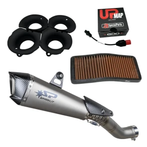 Racing Stage 2.5 Kit For RSV4 2025 (USA 2026) - SPARK Slip-On + UpMap + GRT Intake Horns + Air Filter