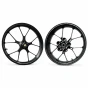 Set of Black Aprilia RSV4 Forged Wheels