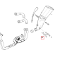 Aprilia RSV4 Exhaust Muffler Bracket 858906