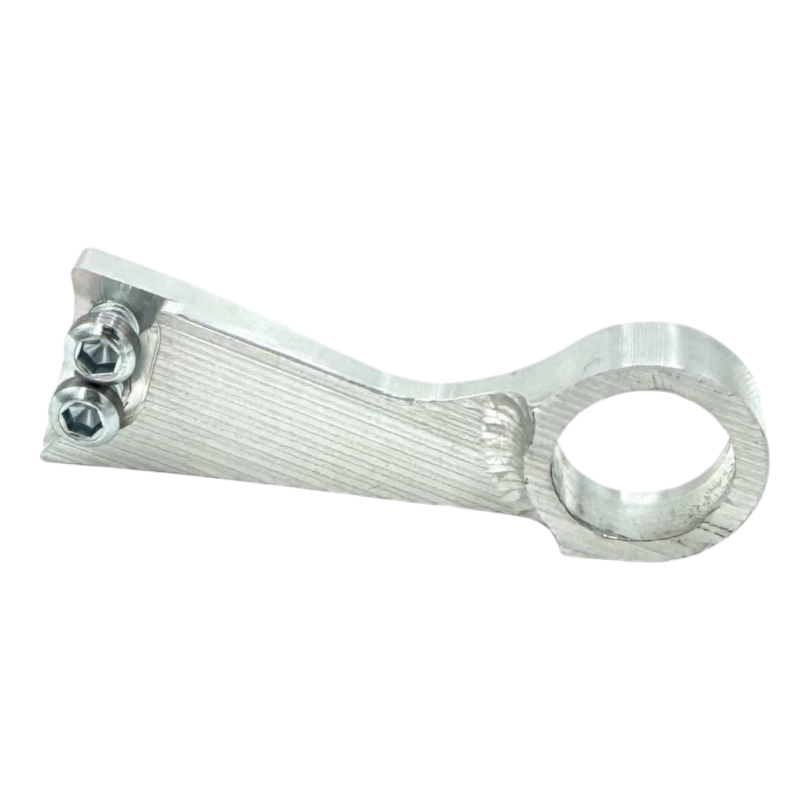 Flyhammer support for RSV4 Tuono V4 2017-2025 footpegs with original exhaust
