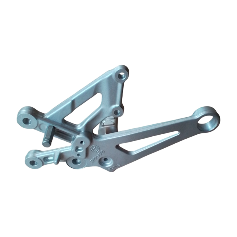 Aprilia right footrest support, item 2B0034146, complete for RSV4 1000cc